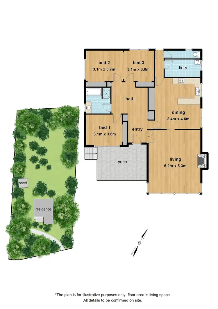 Floorplan of Homely house listing, 20 - 22 Murray Road, The Patch VIC 3792