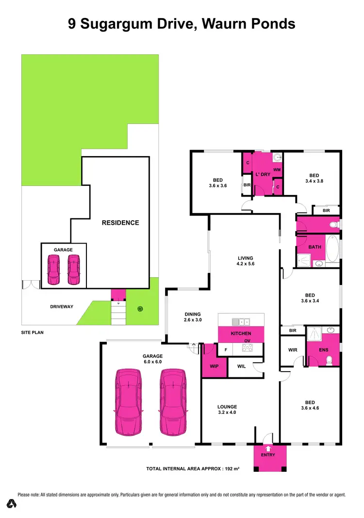 Floorplan of Homely house listing, 9 Sugargum Drive, Waurn Ponds VIC 3216