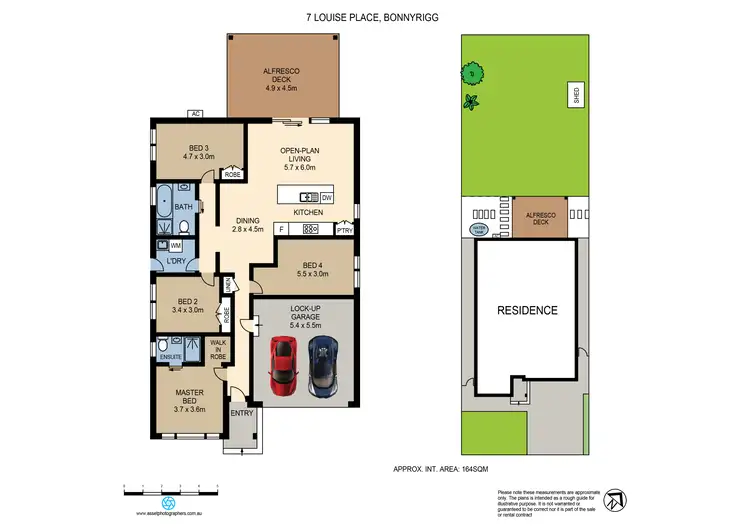 Floorplan of Homely house listing, 7 Louise Place, Bonnyrigg NSW 2177