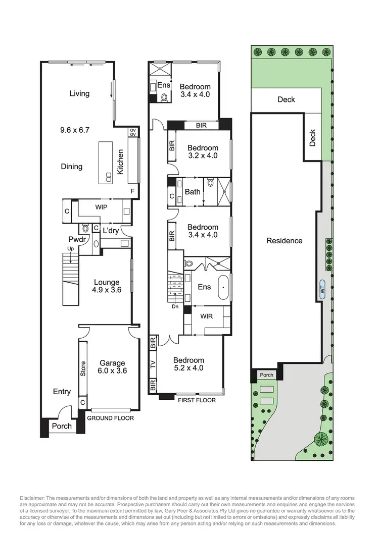 Floorplan of Homely townhouse listing, 173a Bambra Road, Caulfield VIC 3162