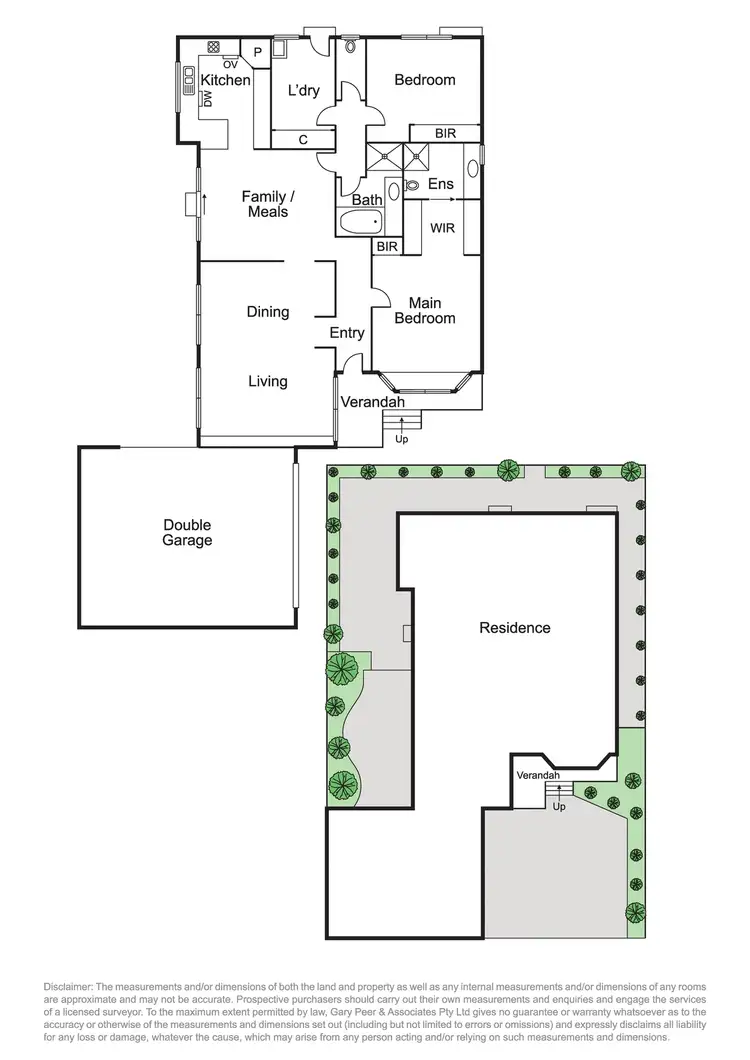 Floorplan of Homely townhouse listing, 2A Seathorpe Avenue, Bentleigh East VIC 3165
