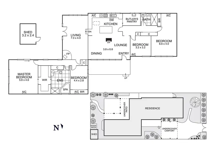 Floorplan of Homely house listing, 58 Rhoda Street, Dingley Village VIC 3172