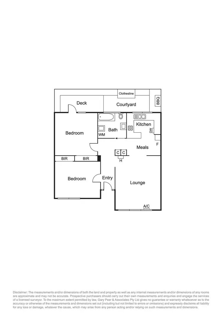 Floorplan of Homely apartment listing, 3/16 Marara Road, Caulfield South VIC 3162