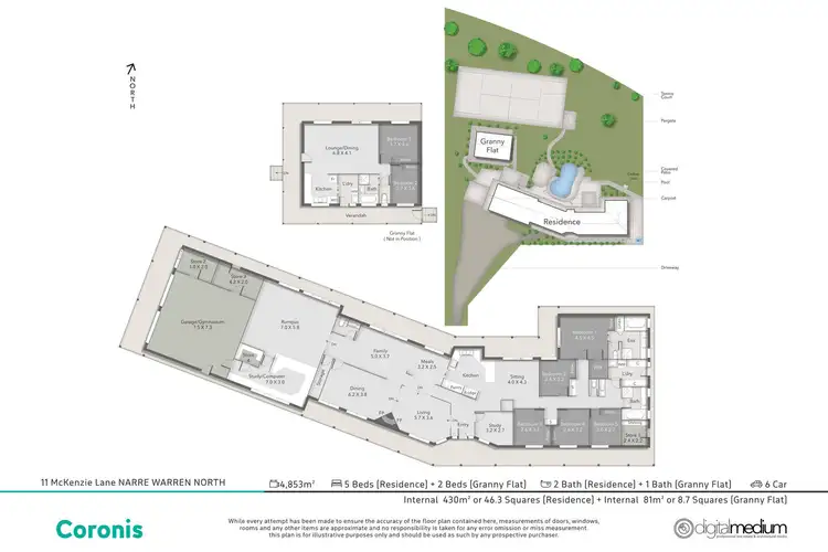 Floorplan of Homely house listing, 11 Mckenzie Lane, Narre Warren North VIC 3804