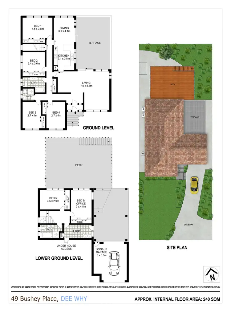 Floorplan of Homely house listing, 49 Bushey Place, Dee Why NSW 2099