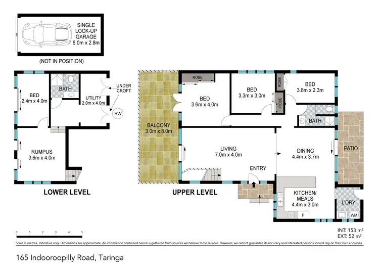 Floorplan of Homely house listing, 165 Indooroopilly Road, Taringa QLD 4068