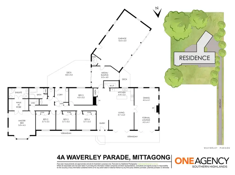 Floorplan of Homely house listing, 4A Waverley Parade, Mittagong NSW 2575