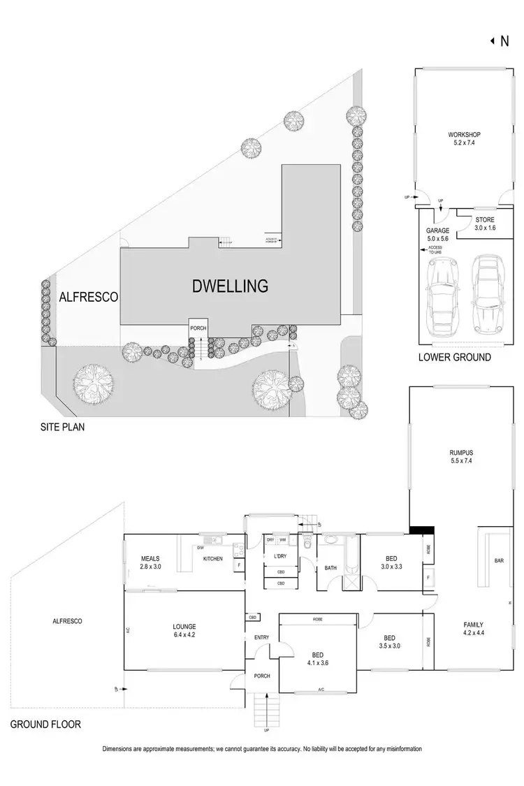 Floorplan of Homely house listing, 12 Elm Tree Road, Doncaster VIC 3108