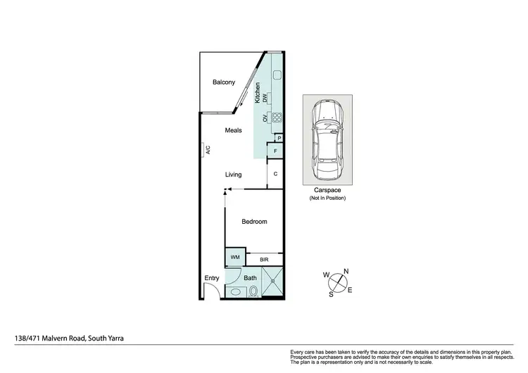 Floorplan of Homely apartment listing, 138/471 Malvern Road, South Yarra VIC 3141