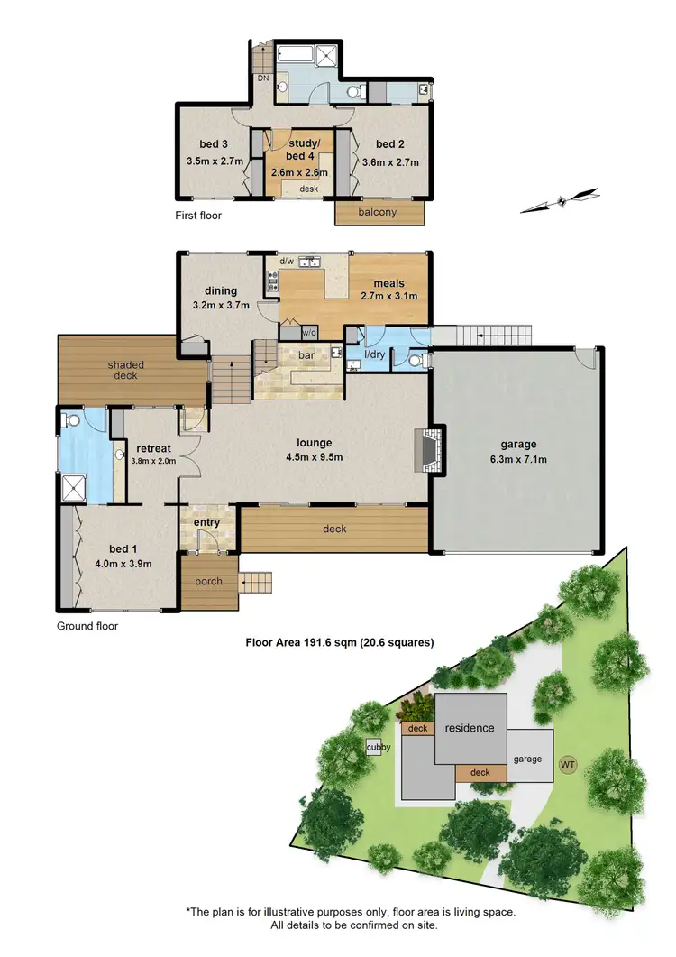 Floorplan of Homely house listing, 6 Sandells Road, Tecoma VIC 3160