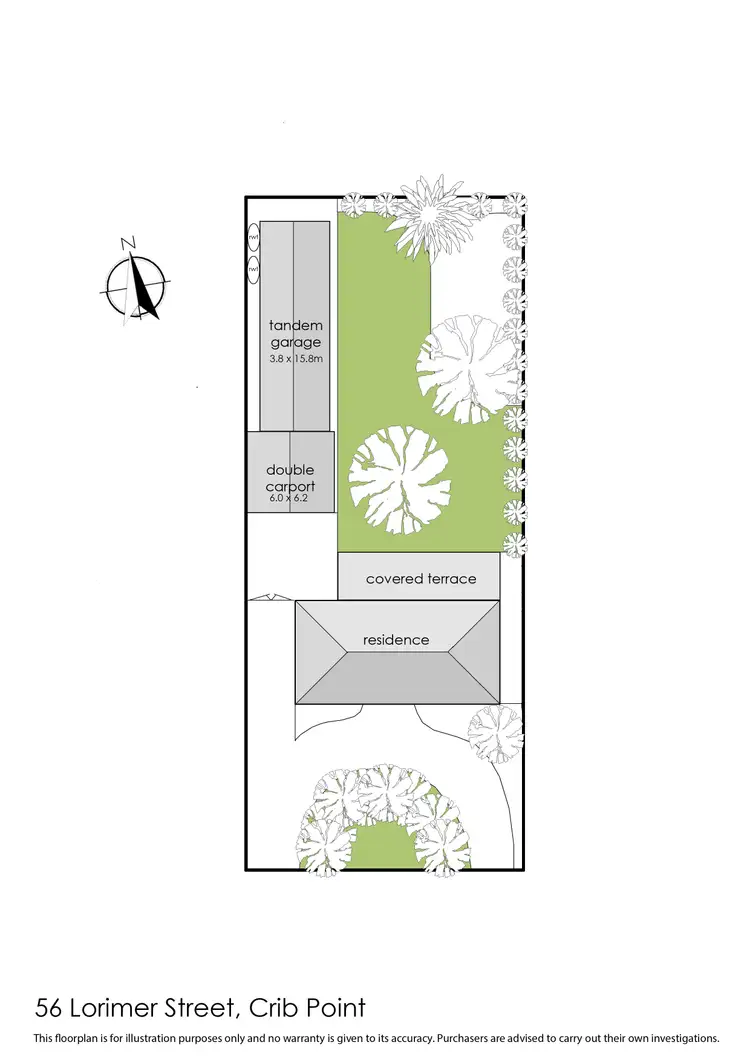 Floorplan of Homely house listing, 56 Lorimer Street, Crib Point VIC 3919