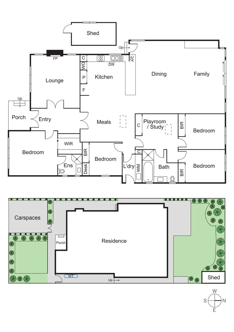 Floorplan of Homely house listing, 10 Field Street, Caulfield South VIC 3162