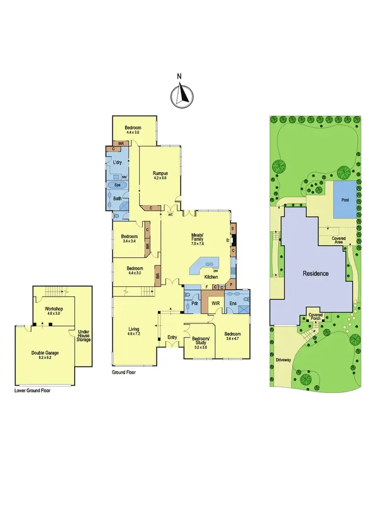 Floorplan of Homely house listing, 14 Nerreman Gateway, Eltham VIC 3095