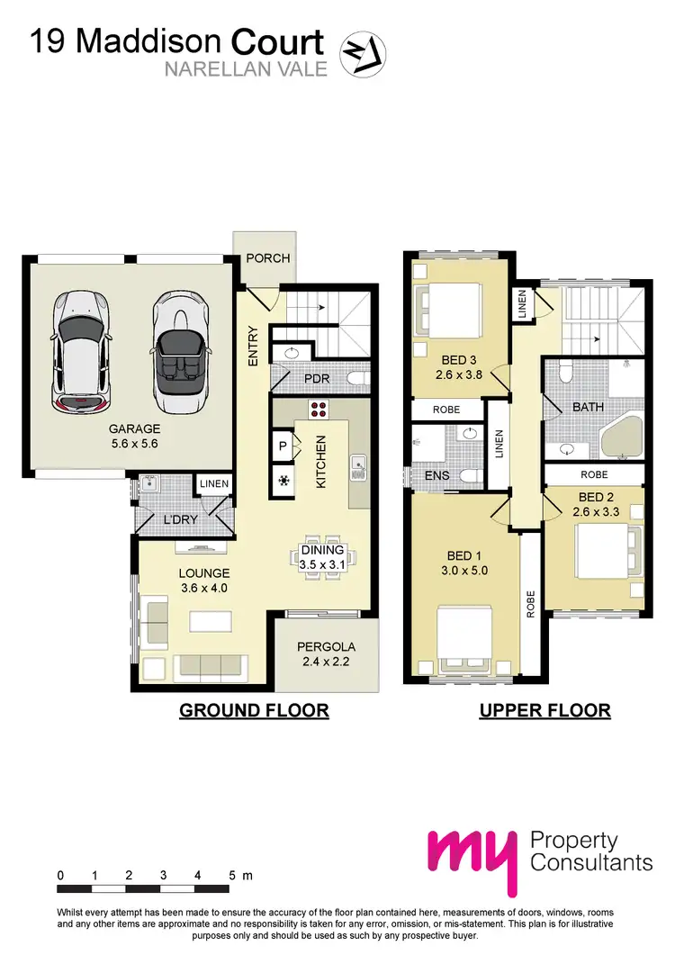 Floorplan of Homely house listing, 19 Maddison Court, Narellan Vale NSW 2567