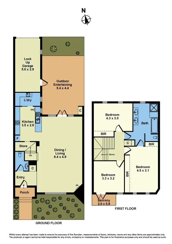 Floorplan of Homely house listing, 47 Crofton Drive, Williamstown VIC 3016