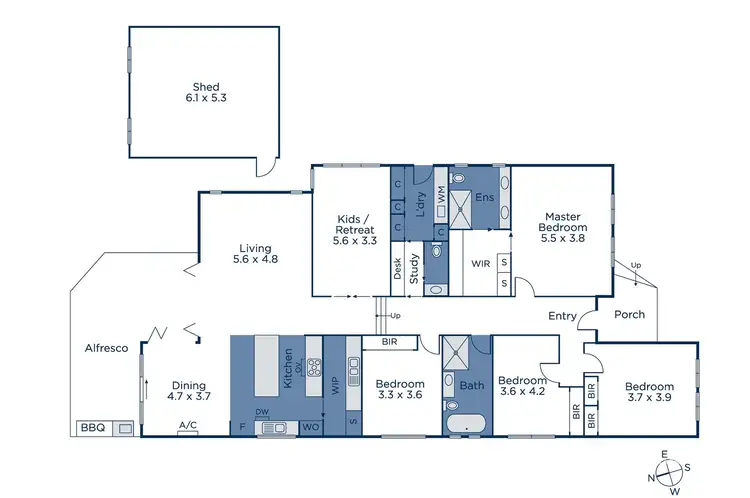 Floorplan of Homely house listing, 5 Dundee Street, Blackburn South VIC 3130