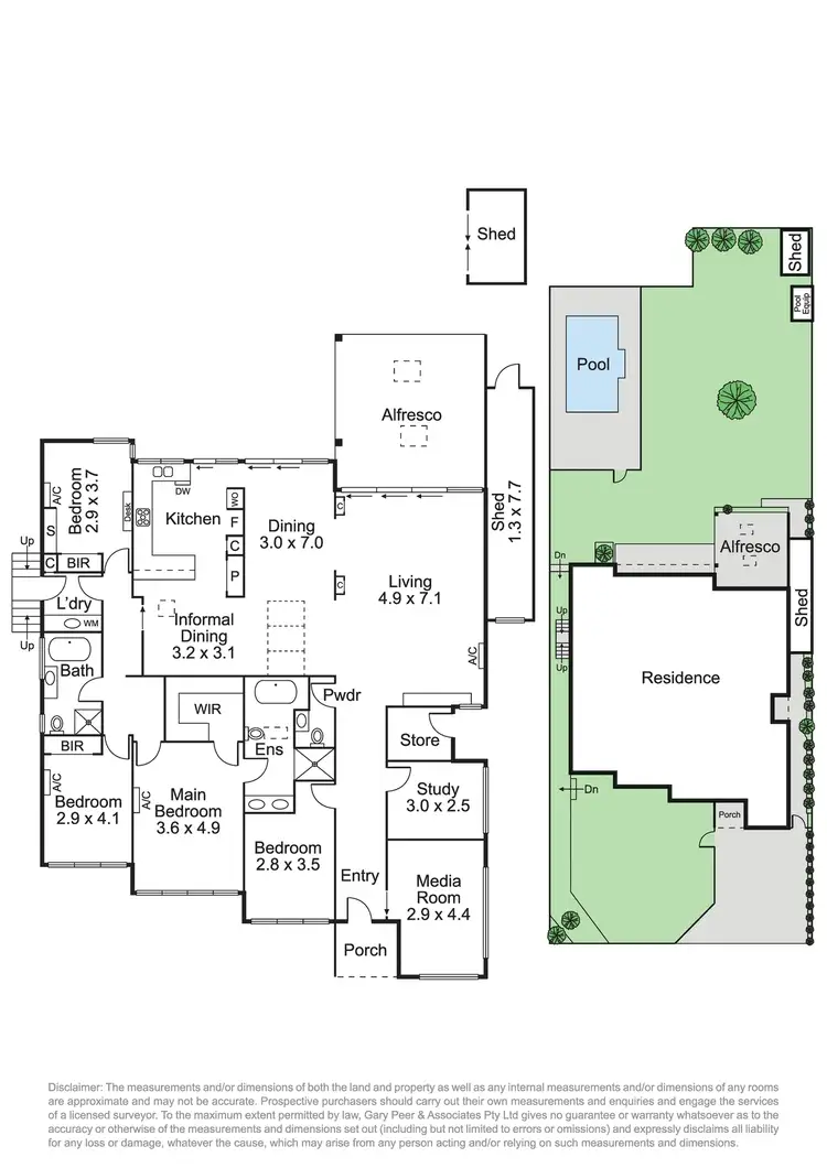 Floorplan of Homely house listing, 20 Trevascus Street, Caulfield South VIC 3162