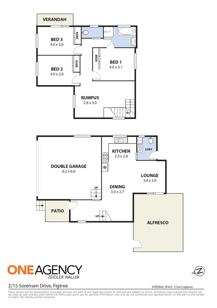 Floorplan of Homely townhouse listing, 2/15 Sorensen Drive, Figtree NSW 2525