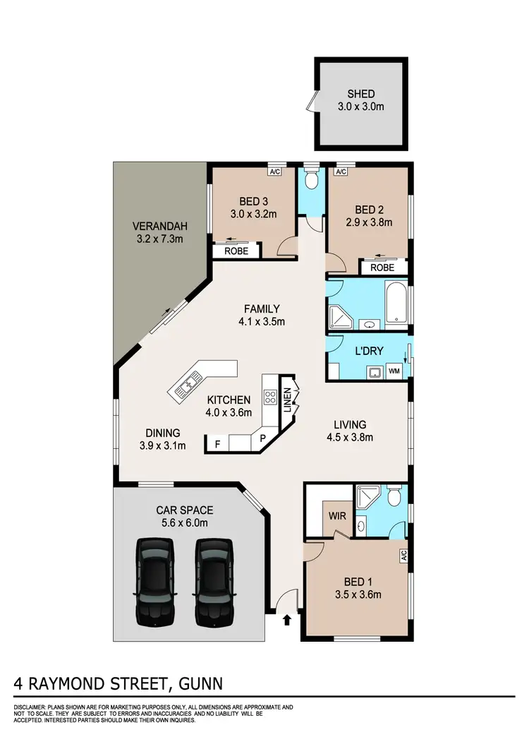 Floorplan of Homely house listing, 4 Raymond Street, Gunn NT 832