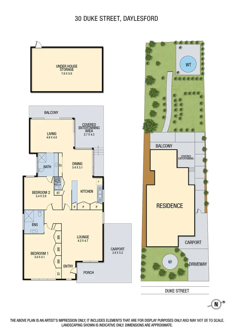Floorplan of Homely house listing, 30 Duke Street, Daylesford VIC 3460