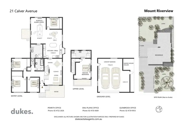 Floorplan of Homely house listing, 21 Calver Avenue, Mount Riverview NSW 2774