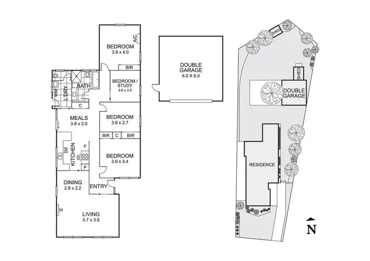 Floorplan of Homely house listing, 27 Tarongo Drive, Aspendale VIC 3195
