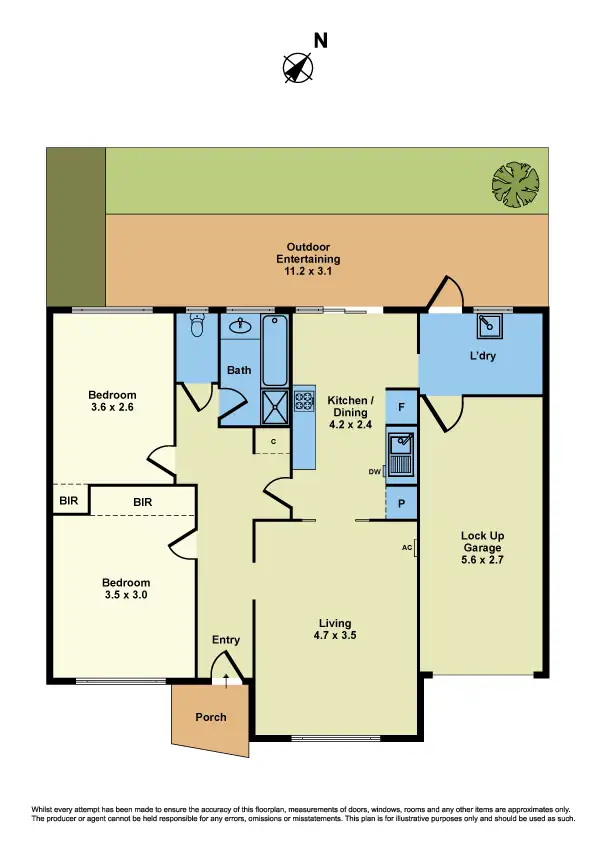 Floorplan of Homely unit listing, 4/110-111 Railway Place, Williamstown VIC 3016