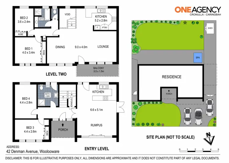 Floorplan of Homely house listing, 42 Denman Avenue, Woolooware NSW 2230