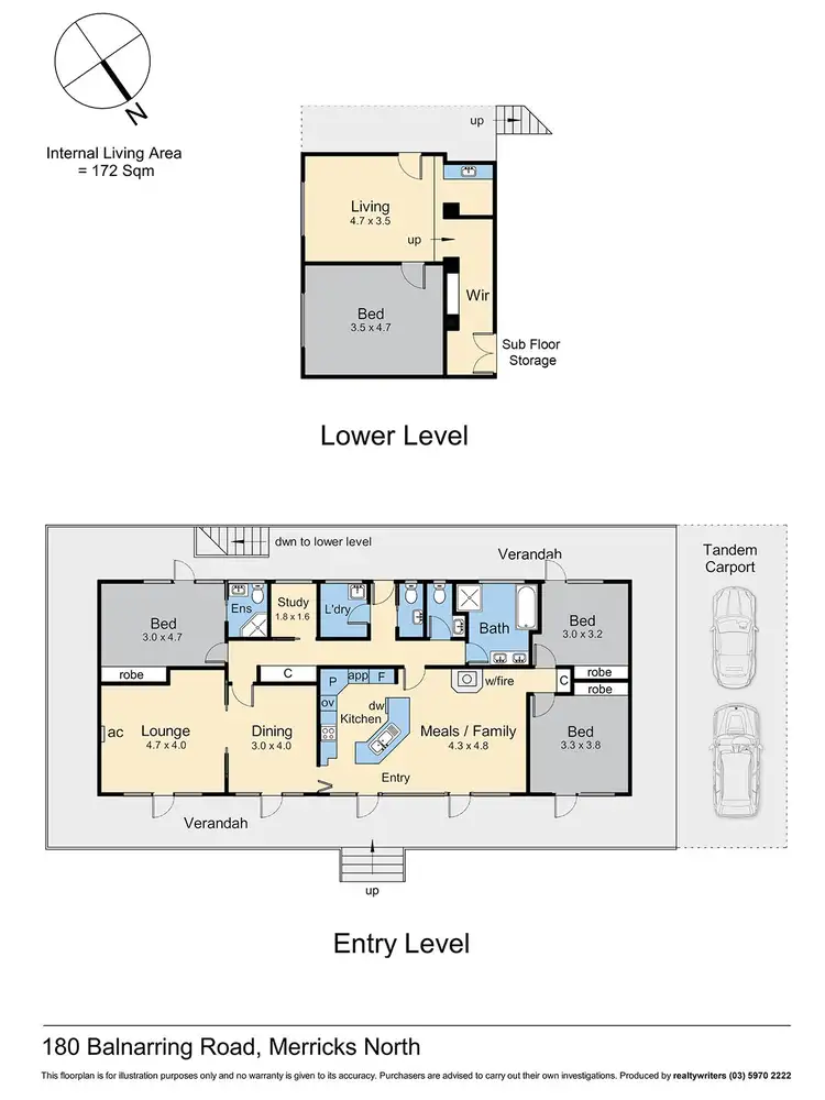 Floorplan of Homely rural property listing, 180 Balnarring Road, Merricks North VIC 3926
