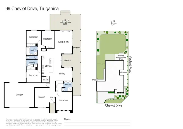Floorplan of Homely house listing, 69 Cheviot Drive, Truganina VIC 3029