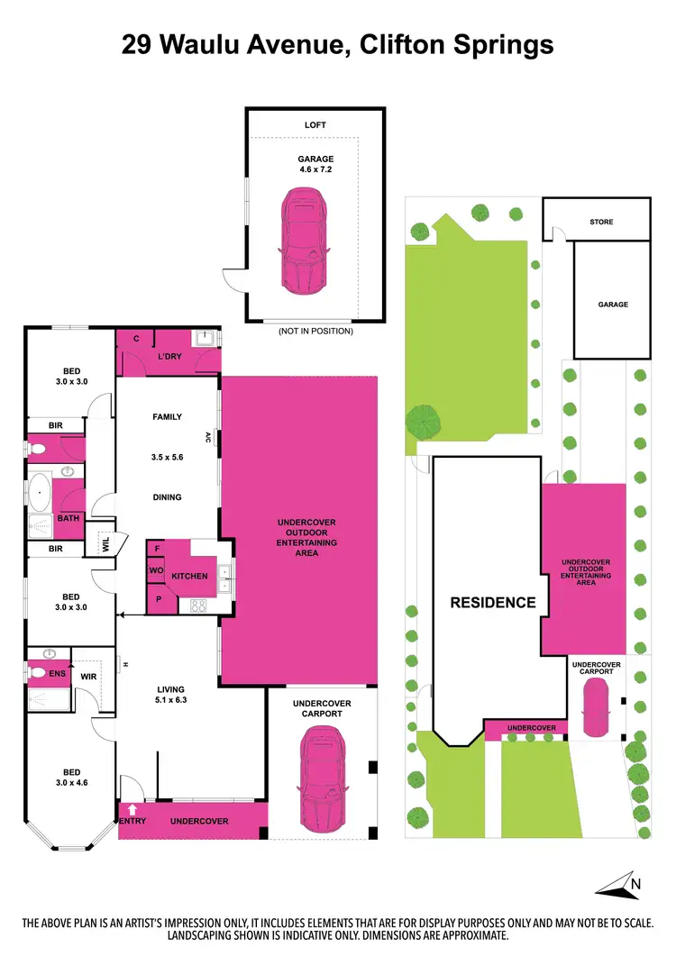 Floorplan of Homely house listing, 29 Waulu Avenue, Clifton Springs VIC 3222