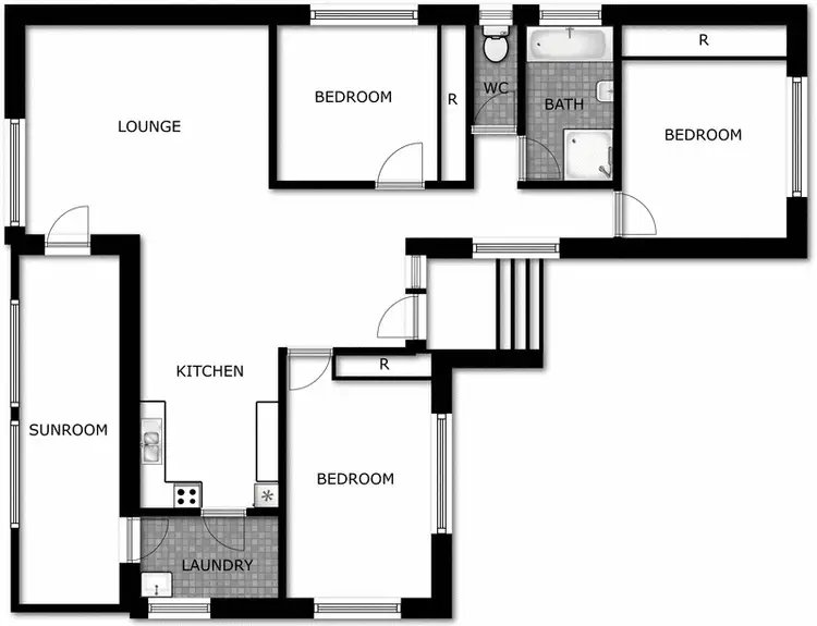 Floorplan of Homely house listing, 12 Mauldon Street, Chifley ACT 2606