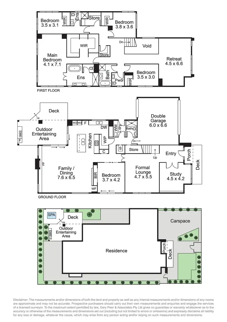 Floorplan of Homely house listing, 40 Wavell Street, Bentleigh VIC 3204