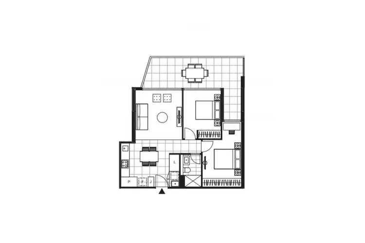 Floorplan of Homely apartment listing, G04/65 Stables Circuit, Doncaster VIC 3108