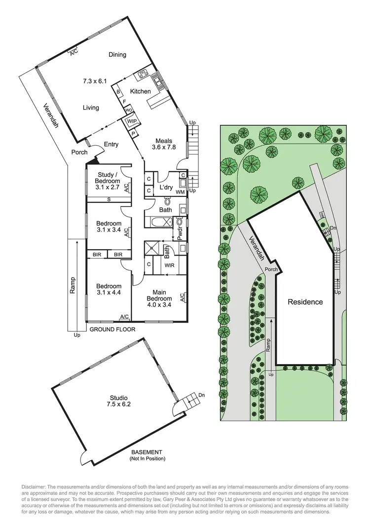 Floorplan of Homely house listing, 55 Winston Drive, Doncaster VIC 3108