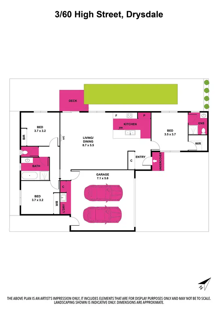 Floorplan of Homely house listing, 3/60 High Street, Drysdale VIC 3222