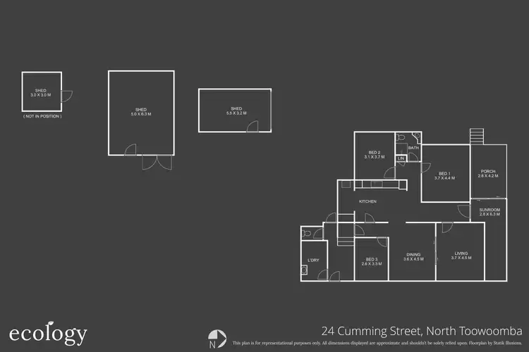 Floorplan of Homely house listing, 24 Cumming Street, North Toowoomba QLD 4350