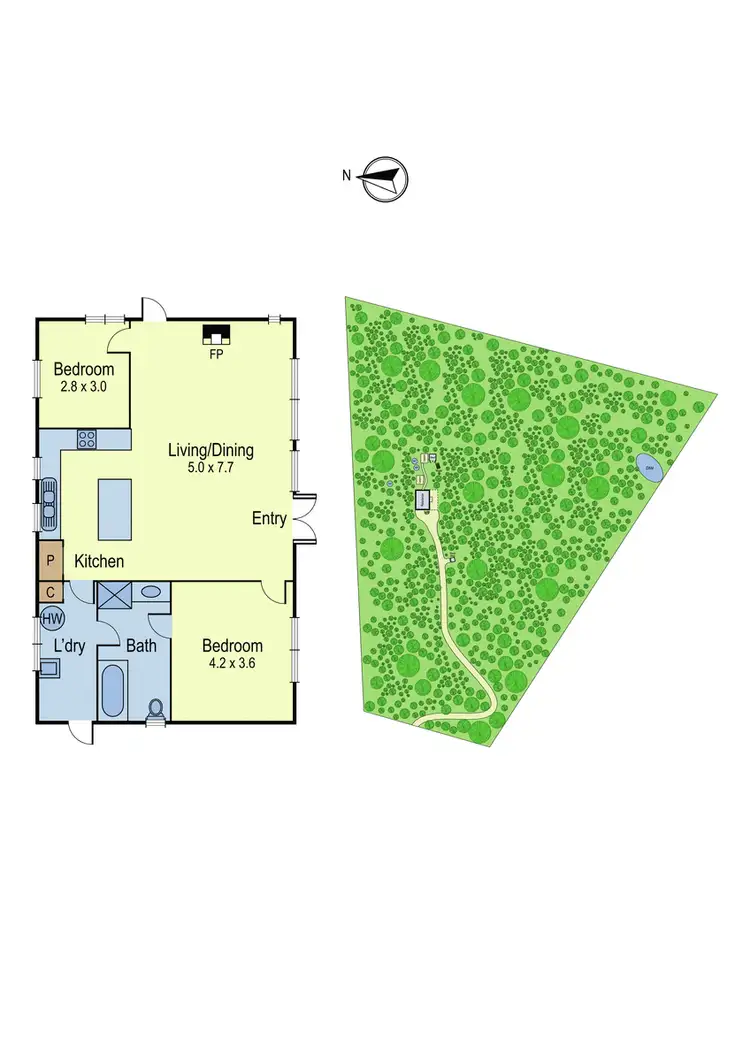 Floorplan of Homely house listing, 5/31 Henley Road, Bend Of Islands VIC 3097