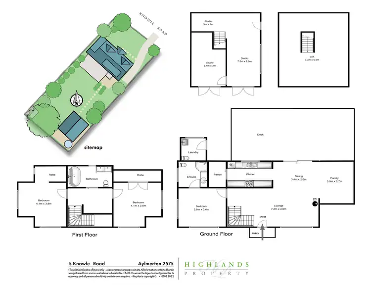 Floorplan of Homely house listing, 5 Knowle Road, Aylmerton NSW 2575
