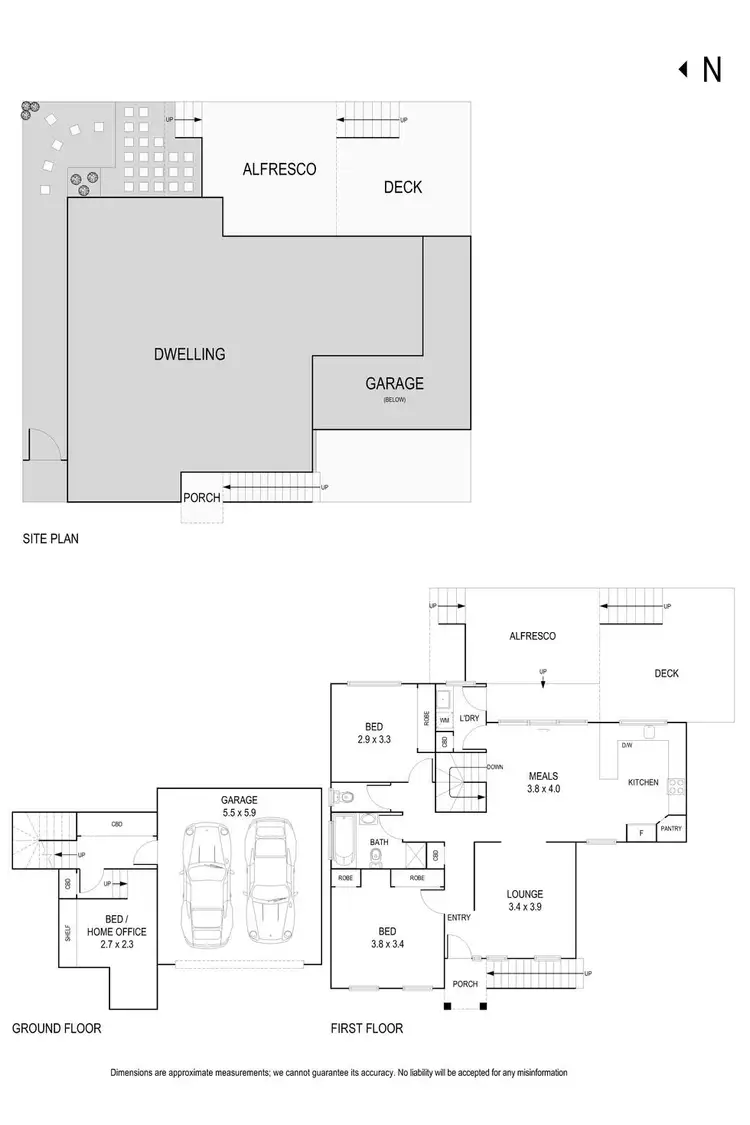 Floorplan of Homely unit listing, 2/366-368 Church Road, Templestowe VIC 3106