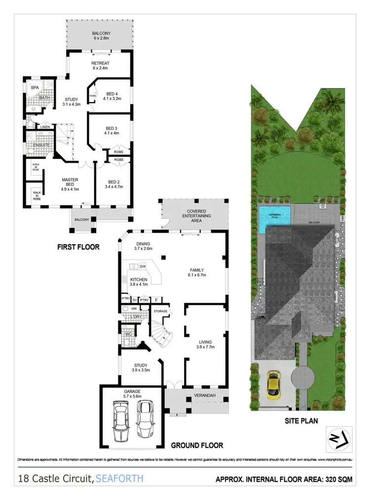 Floorplan of Homely house listing, 4/55-59 Castle Circuit, Seaforth NSW 2092
