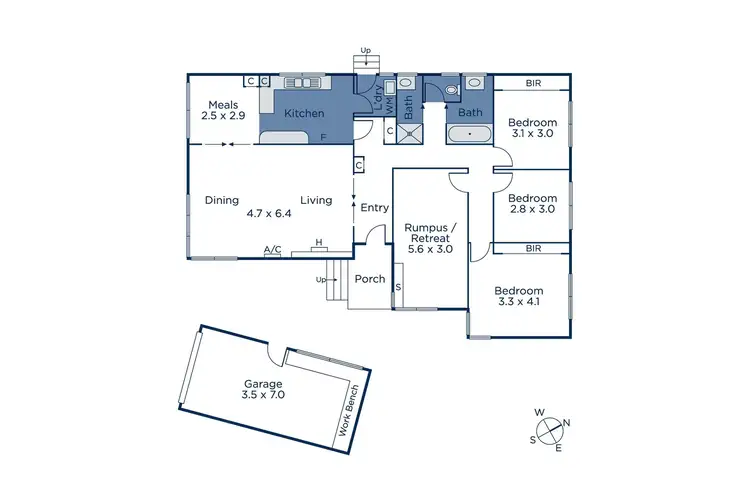Floorplan of Homely house listing, 11 Begonia Court, Blackburn North VIC 3130