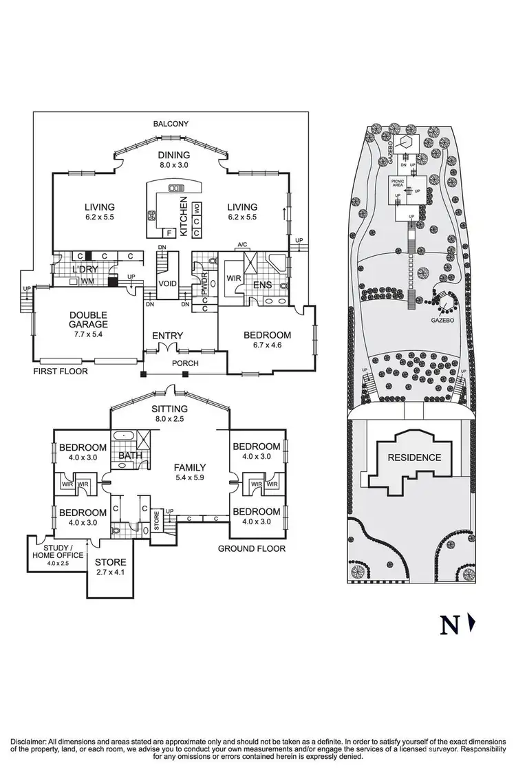 Floorplan of Homely house listing, 38 Edward Street, Donvale VIC 3111