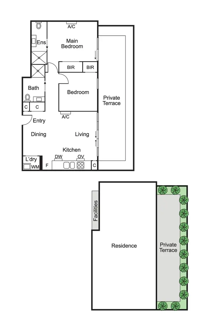 Floorplan of Homely apartment listing, G03/95 Westbury  Street, St Kilda East VIC 3183