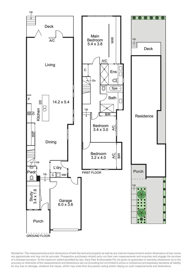 Floorplan of Homely house listing, 20A Coling Avenue, Carnegie VIC 3163