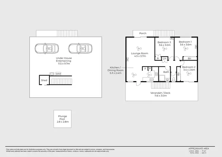 Floorplan of Homely house listing, 5 Matilda Court, Gray NT 830