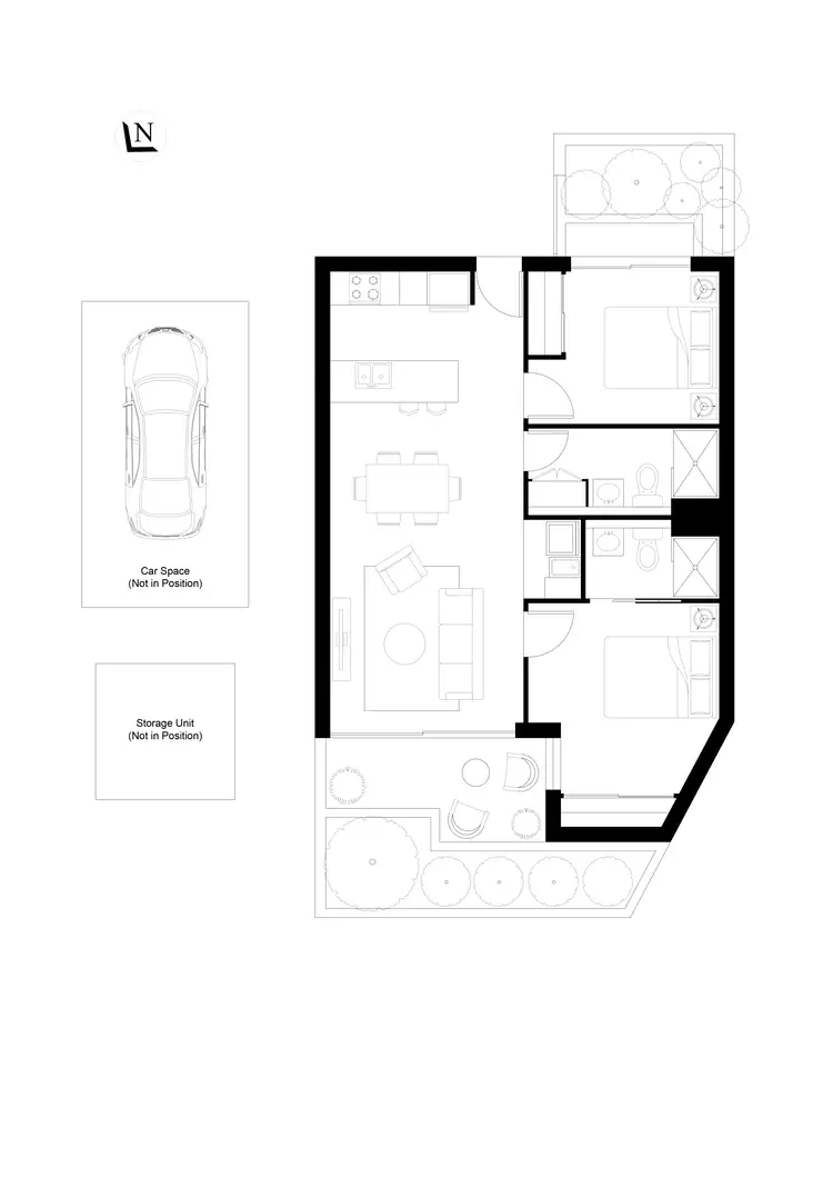 Floorplan of Homely apartment listing, 4/281 Tooronga Road, Glen Iris VIC 3146