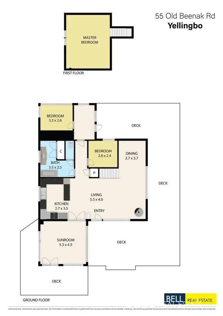 Floorplan of Homely house listing, 55 Old Beenak Road, Yellingbo VIC 3139