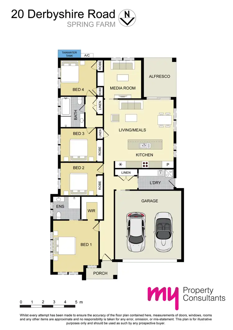 Floorplan of Homely house listing, 20 Derbyshire Road, Spring Farm NSW 2570