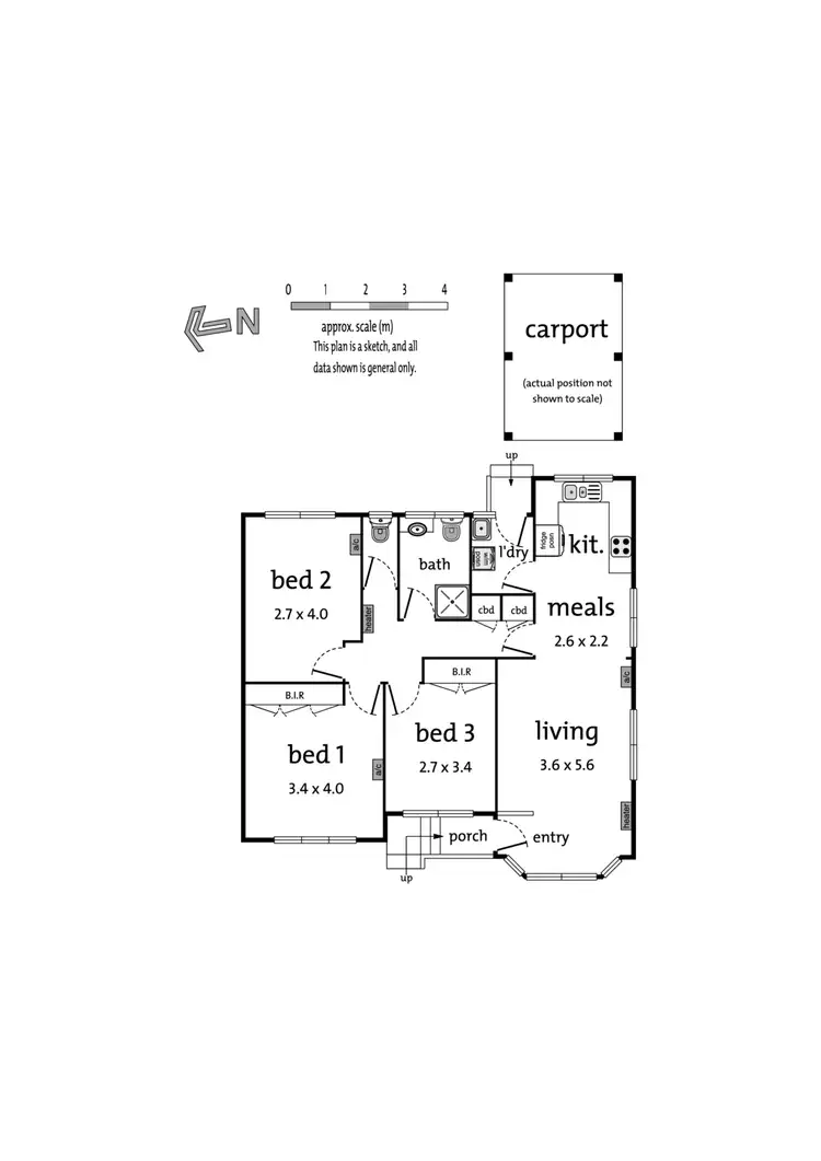 Floorplan of Homely unit listing, 5/41-43 Peter Street, Box Hill North VIC 3129